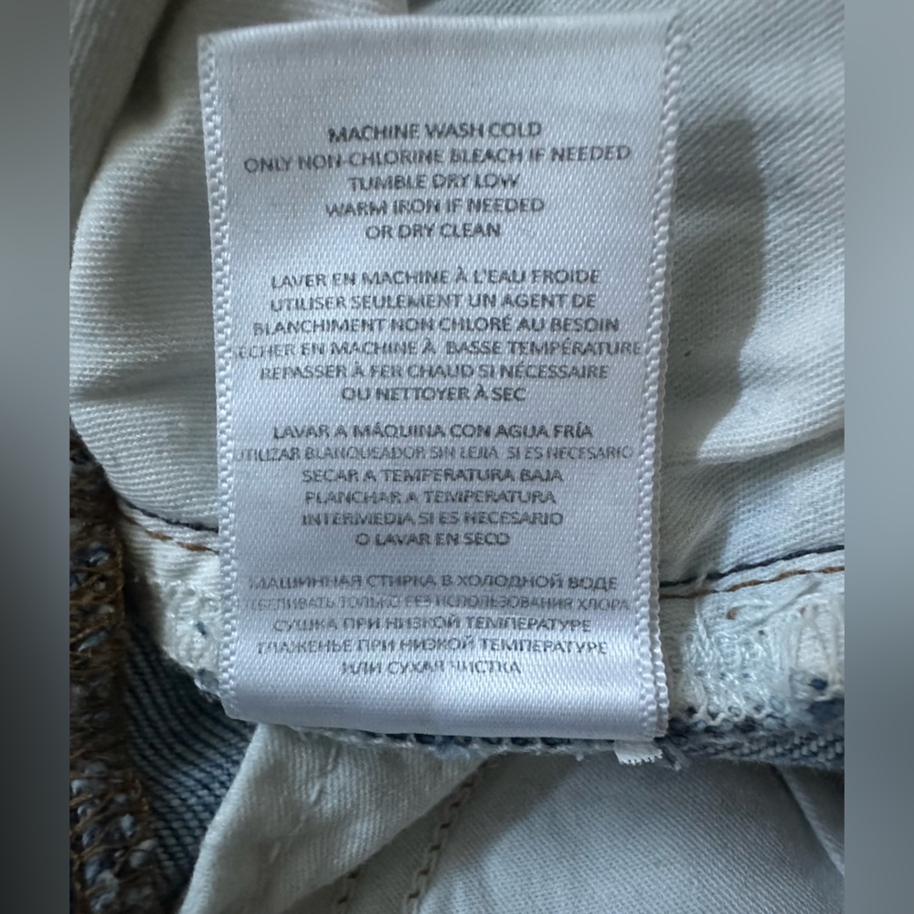 RE/DONE Mid 90’s Straight Denim 70’s Jeans Size 23 - Picture 6 of 10
